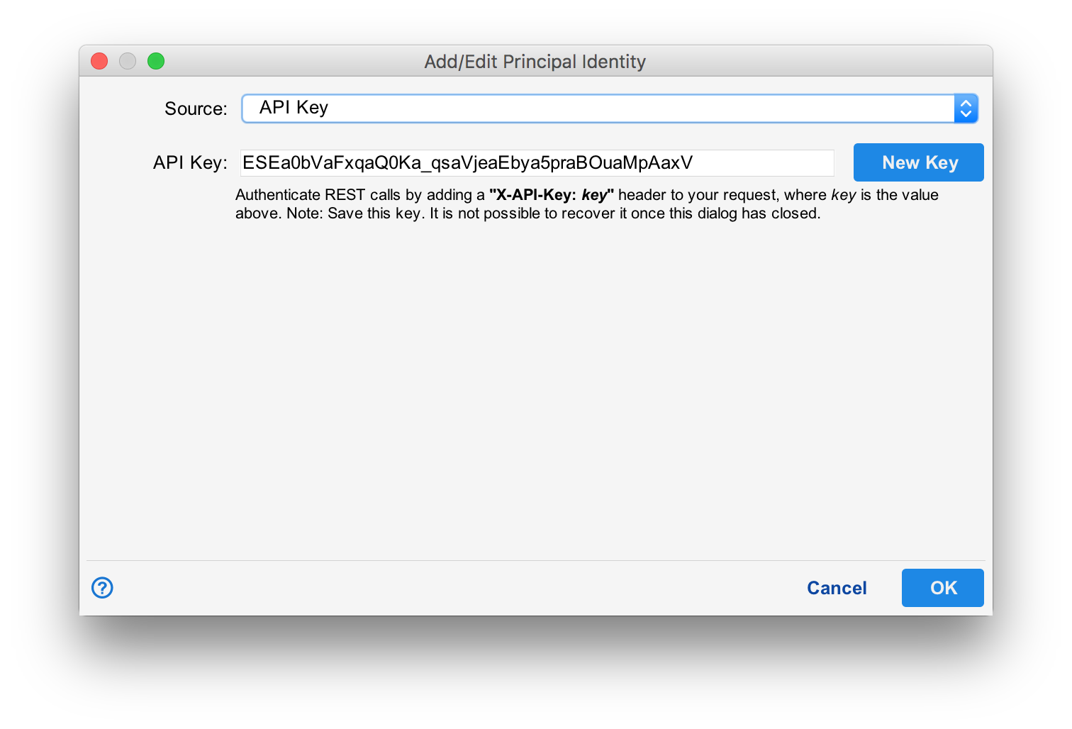 API Key Identity