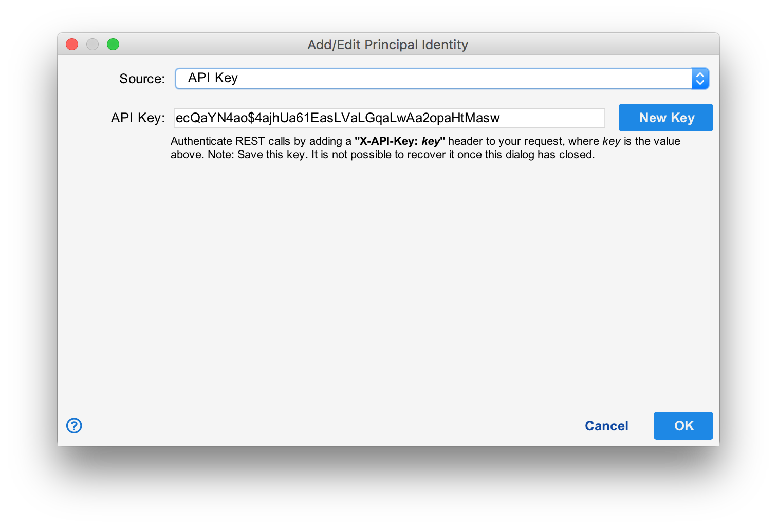 API Key Source