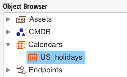 Calendars Node